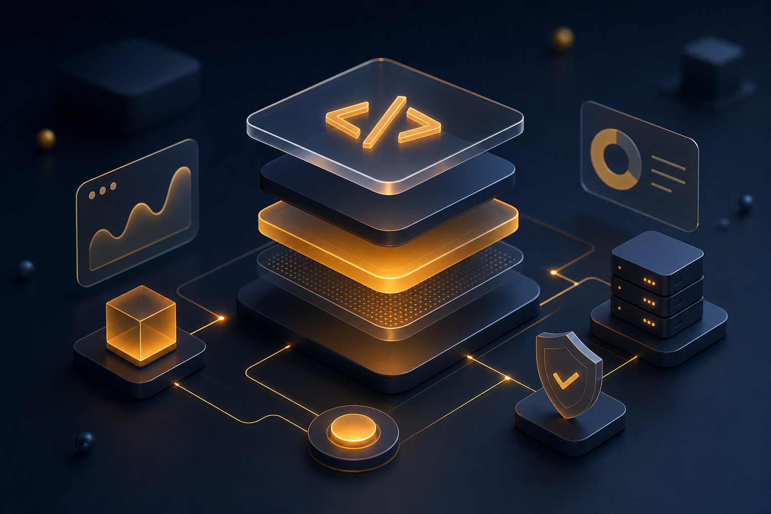 Illustrazione dello stack tecnologico